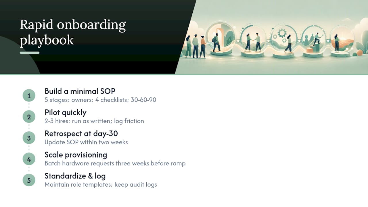 What we've learned building onboarding workflows at scale — overview diagram