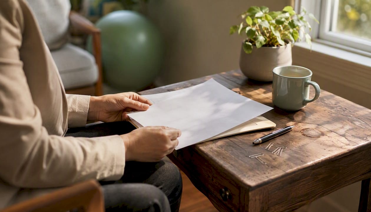 Healthcare compliance governance desk setup