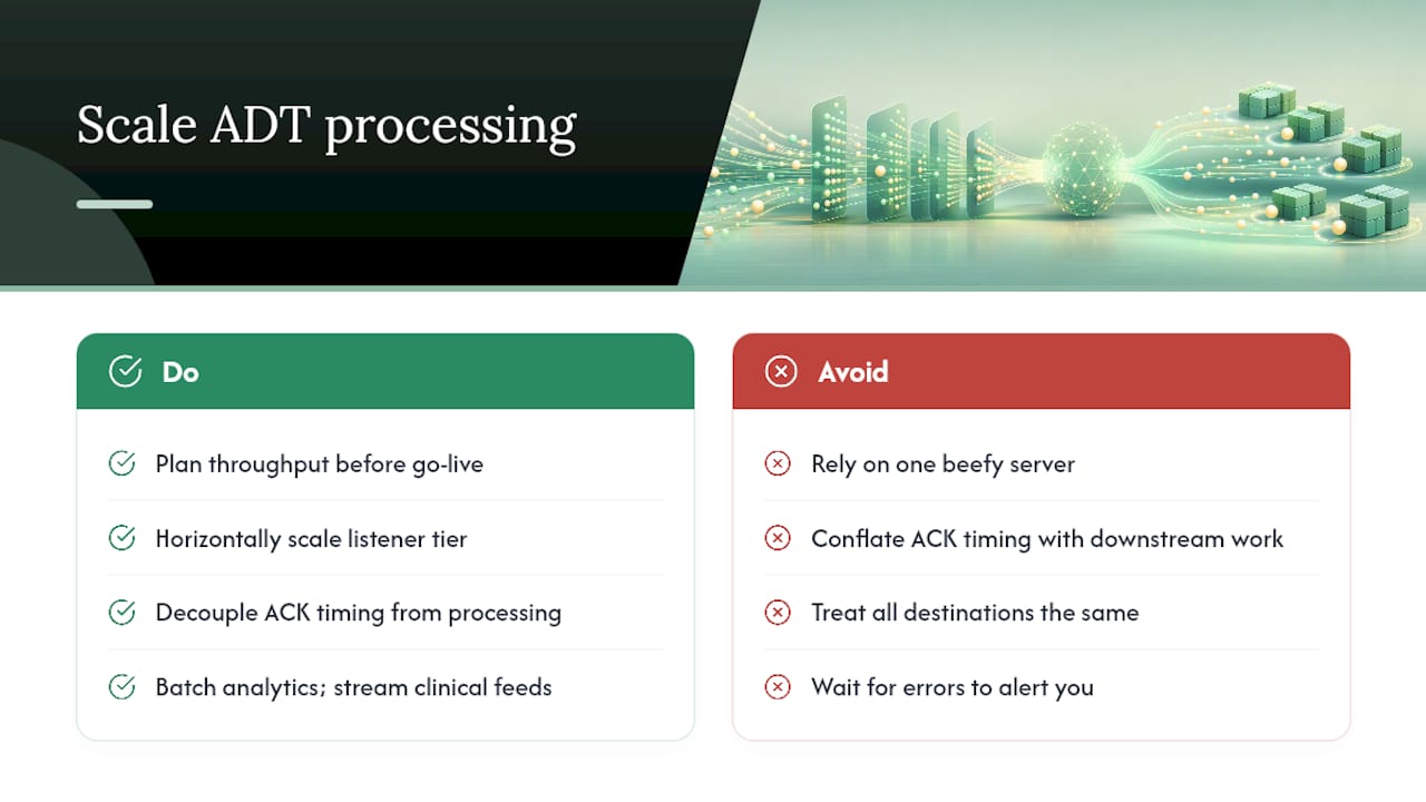 How Do You Scale ADT Processing for High Volume? — overview diagram