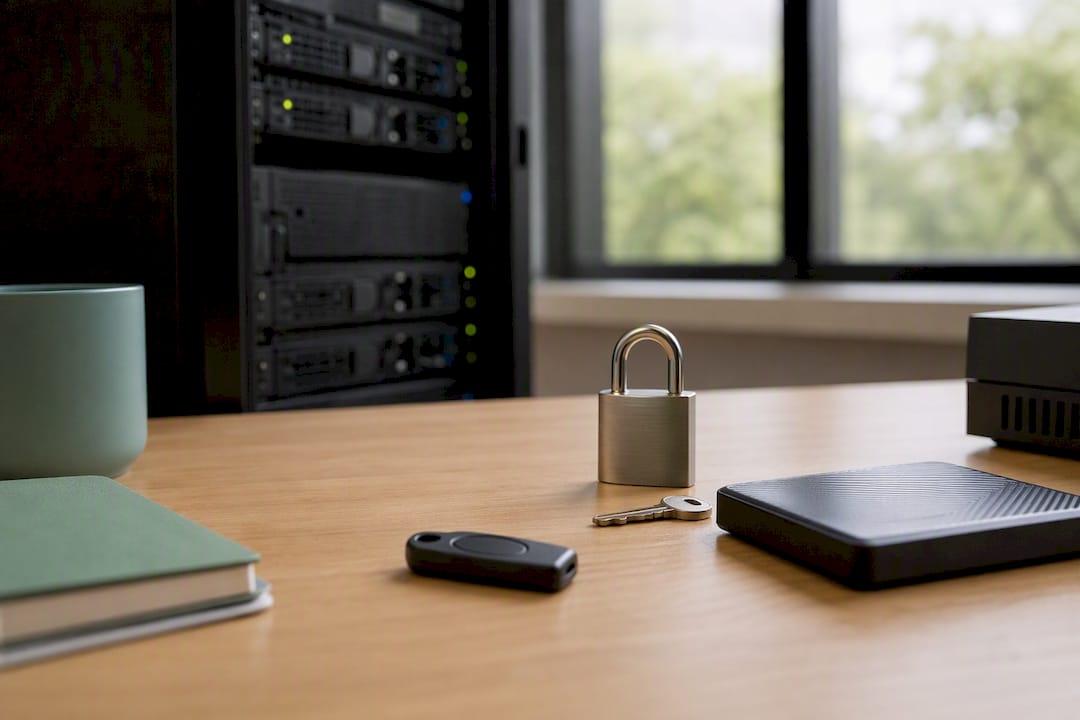 Healthcare IT security workspace setup