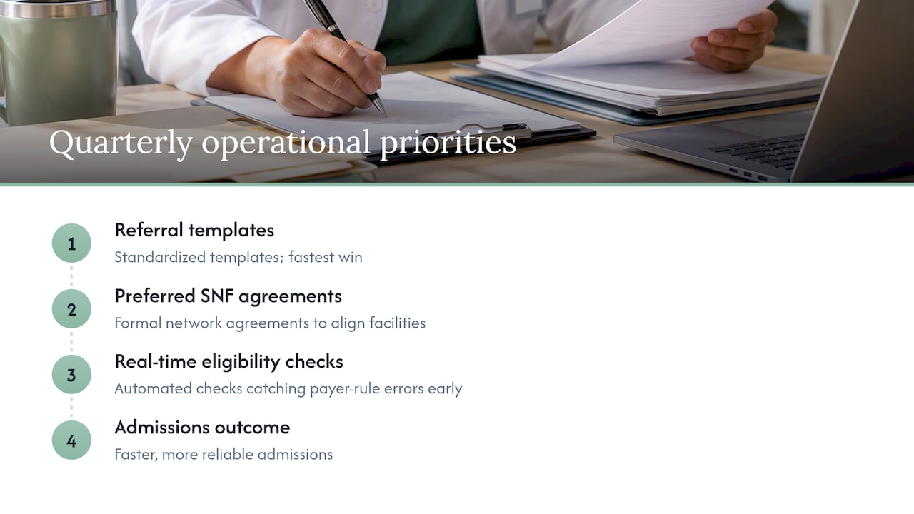 three referral workflow priorities